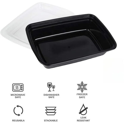 Everyday 10Piece BPAFree Stackable Lunch Box  Cutlery Set 1