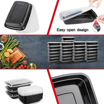 Everyday 10Piece BPAFree Stackable Lunch Box  Cutlery Set 2