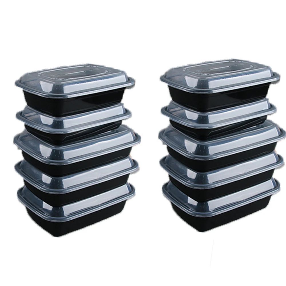 Everyday 10Piece BPAFree Stackable Lunch Box  Cutlery Set 6