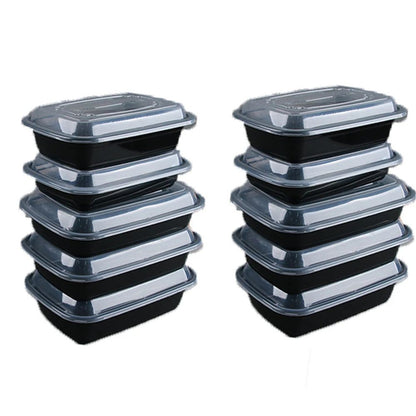 Everyday 10Piece BPAFree Stackable Lunch Box  Cutlery Set 6