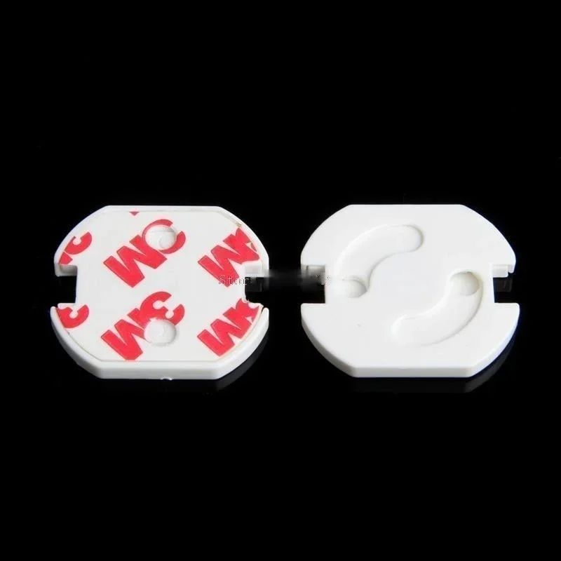 10Pack EU Power Socket Safety Guards  ChildProof Outlet Protectors With Rotating AntiElectric Shock 3