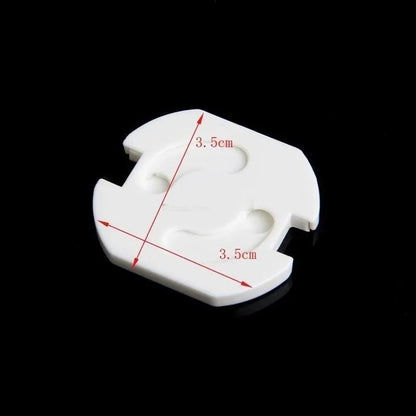 10Pack EU Power Socket Safety Guards  ChildProof Outlet Protectors With Rotating AntiElectric Shock 4