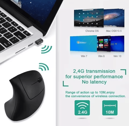 ErgoWave Wireless Vertical Mouse 4