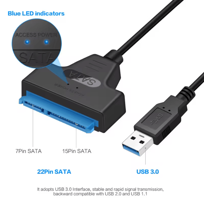 SwiftLink Sata To Usb Adapter Cable 1