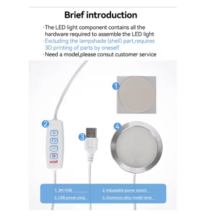 BambuLab Led Light Kit Upgrade 1