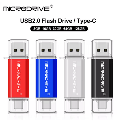 DualConnect Type C Flash Drive