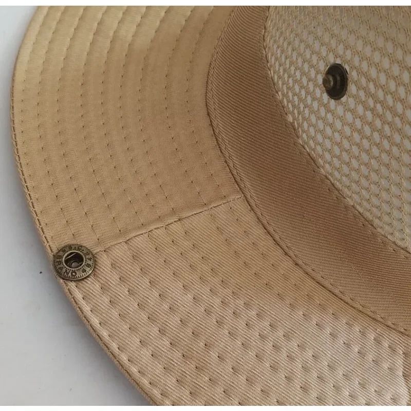 Summer Mesh Outdoor Fishing Hat  Breathable Lightweight Sun Protection Fisherman Hat 7 Colors 4