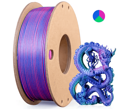 SilkGlow Triple Color Pla Filament 2