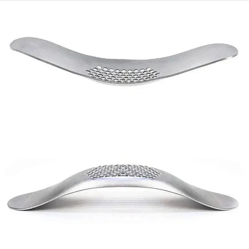 Stainless Steel Garlic Press Crusher  Manual Garlic Mincer For Cooking Fruit  Vegetable Chopping 4