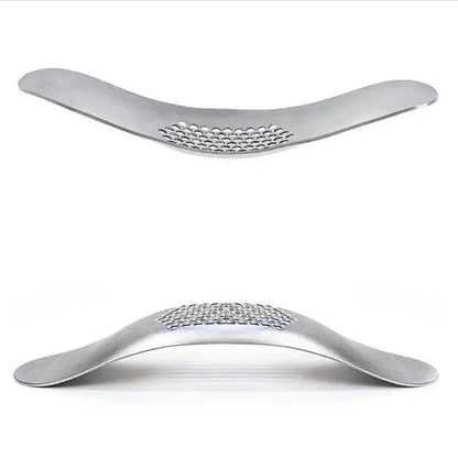 Stainless Steel Garlic Press Crusher  Manual Garlic Mincer For Cooking Fruit  Vegetable Chopping 4