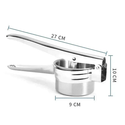 Stainless Steel Potato Ricer  Masher Press  Fruit  Vegetable Puree Squeezer For Smooth Mash And Jui 9