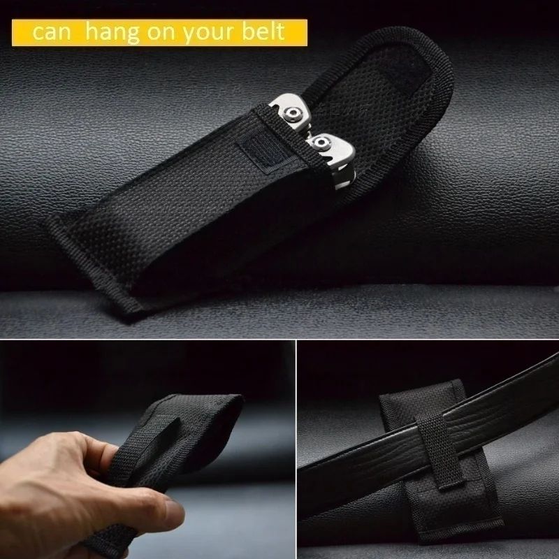 15in1 MultiTool Folding Pliers  Creative Outdoor Camping Survival Tool With Nylon Carry Bag 10