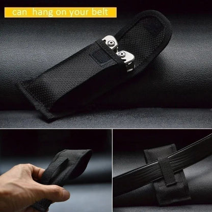 15in1 MultiTool Folding Pliers  Creative Outdoor Camping Survival Tool With Nylon Carry Bag 10