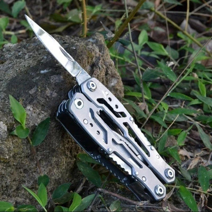 15in1 MultiTool Folding Pliers  Creative Outdoor Camping Survival Tool With Nylon Carry Bag 15