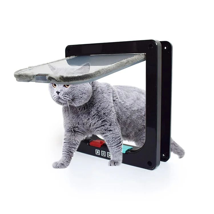 Two-Way Pet Door Hole – Safe Entry & Exit Flap for Cats and Small Dogs, Practical Indoor Pet Access Door