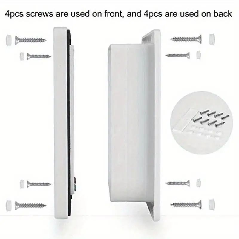 TwoWay Pet Door Hole  Safe Entry  Exit Flap For Cats And Small Dogs Practical Indoor Pet Access Doo 3