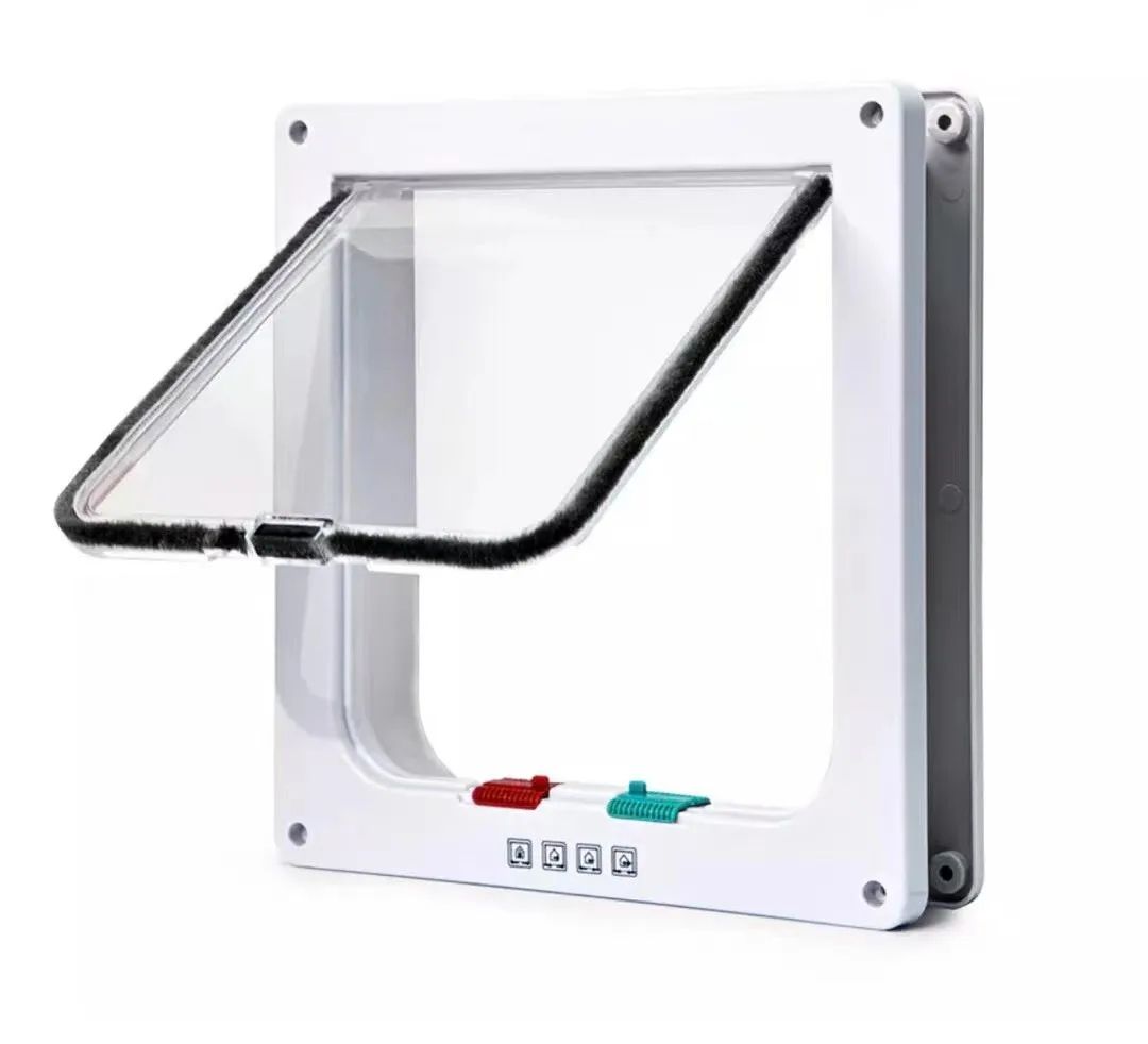 TwoWay Pet Door Hole  Safe Entry  Exit Flap For Cats And Small Dogs Practical Indoor Pet Access Doo 6