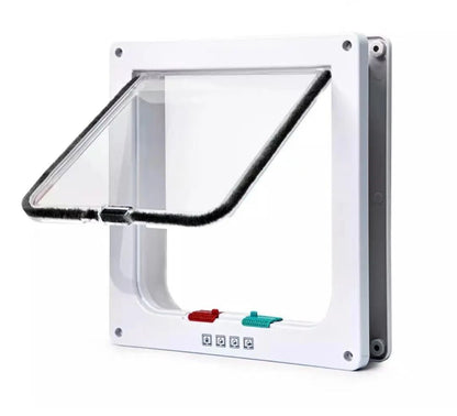 TwoWay Pet Door Hole  Safe Entry  Exit Flap For Cats And Small Dogs Practical Indoor Pet Access Doo 6
