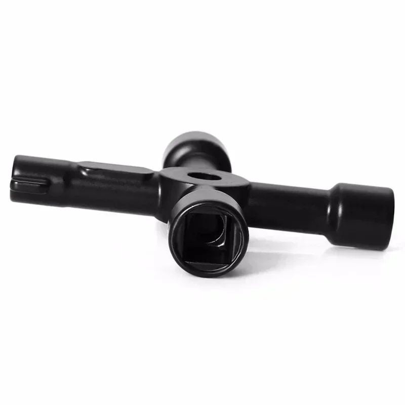4in1 Multifunction Utility Switch Wrench  Universal Square  Triangle Key For Electricians Plumbers  8