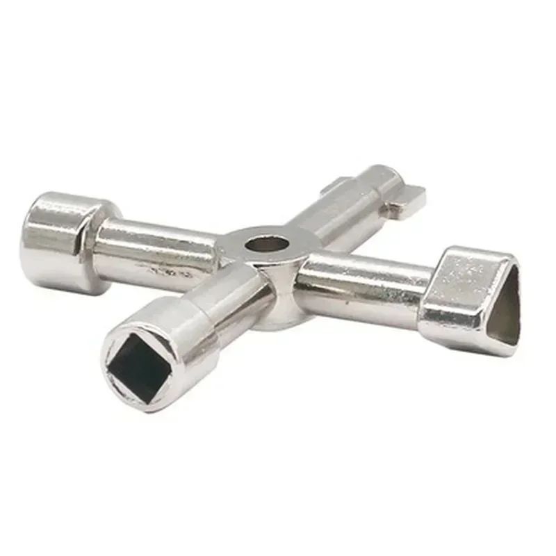 4in1 Multifunction Utility Switch Wrench  Universal Square  Triangle Key For Electricians Plumbers  9
