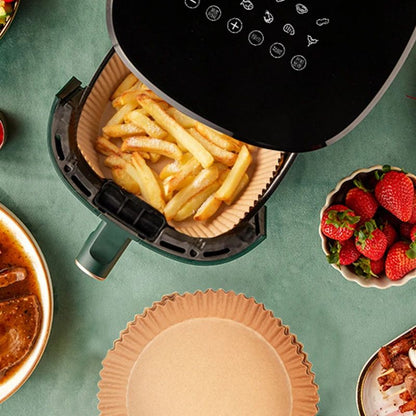 Air Fryer Disposable Parchment Liners  NonStick OilProof Cooking Sheets For Cleaner Faster Meals 3