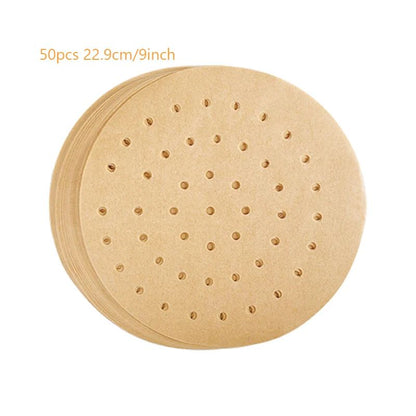 Air Fryer Disposable Parchment Liners  NonStick OilProof Cooking Sheets For Cleaner Faster Meals 8