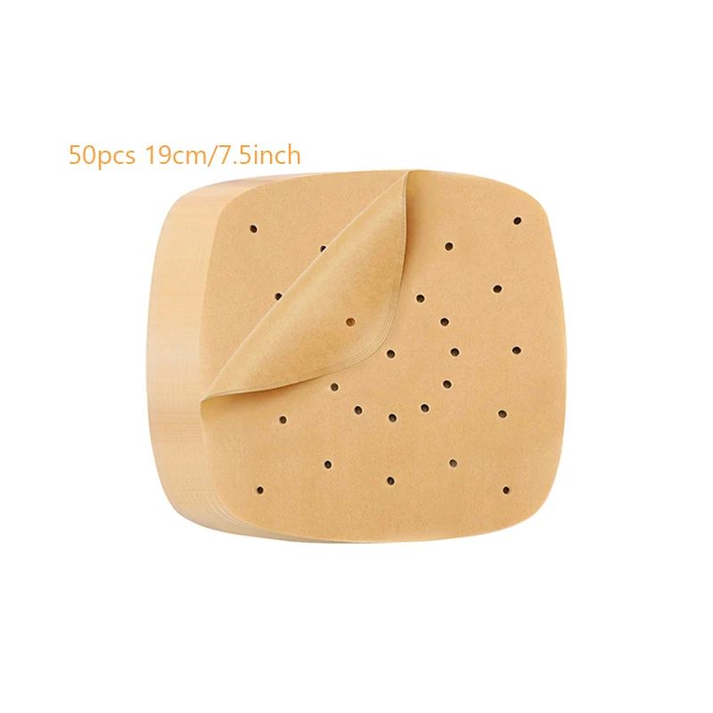Air Fryer Disposable Parchment Liners  NonStick OilProof Cooking Sheets For Cleaner Faster Meals 10