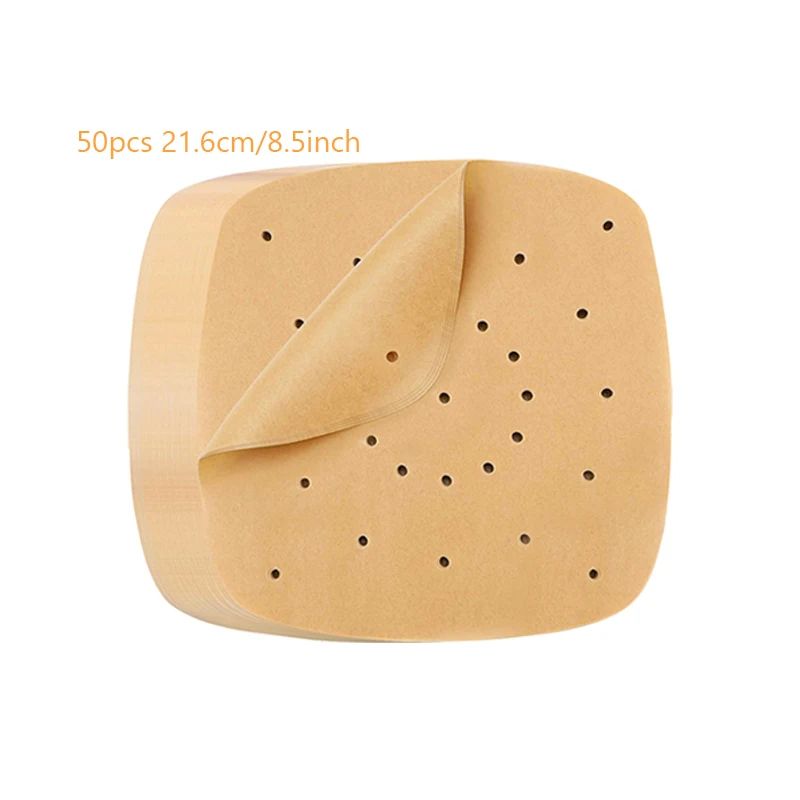 Air Fryer Disposable Parchment Liners  NonStick OilProof Cooking Sheets For Cleaner Faster Meals 11