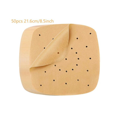 Air Fryer Disposable Parchment Liners  NonStick OilProof Cooking Sheets For Cleaner Faster Meals 11