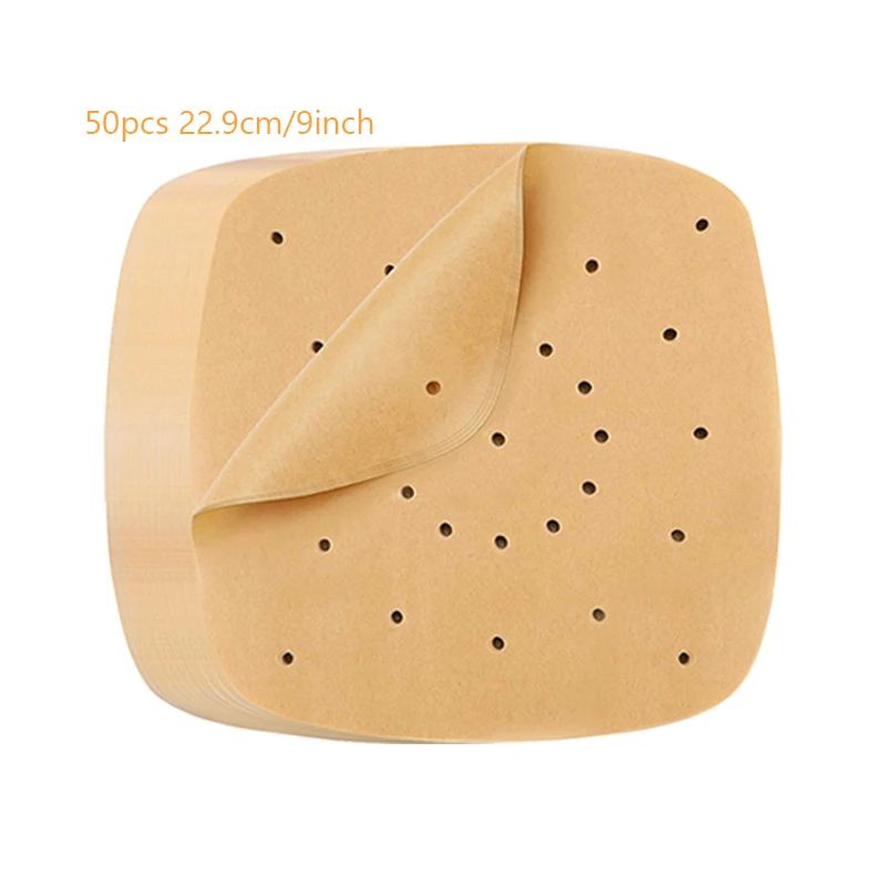 Air Fryer Disposable Parchment Liners  NonStick OilProof Cooking Sheets For Cleaner Faster Meals 12
