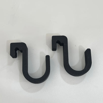 2Piece Car Umbrella Hooks  NoDrill Trunk Hangers  Universal Seat Back Storage Racks For Sedans 3