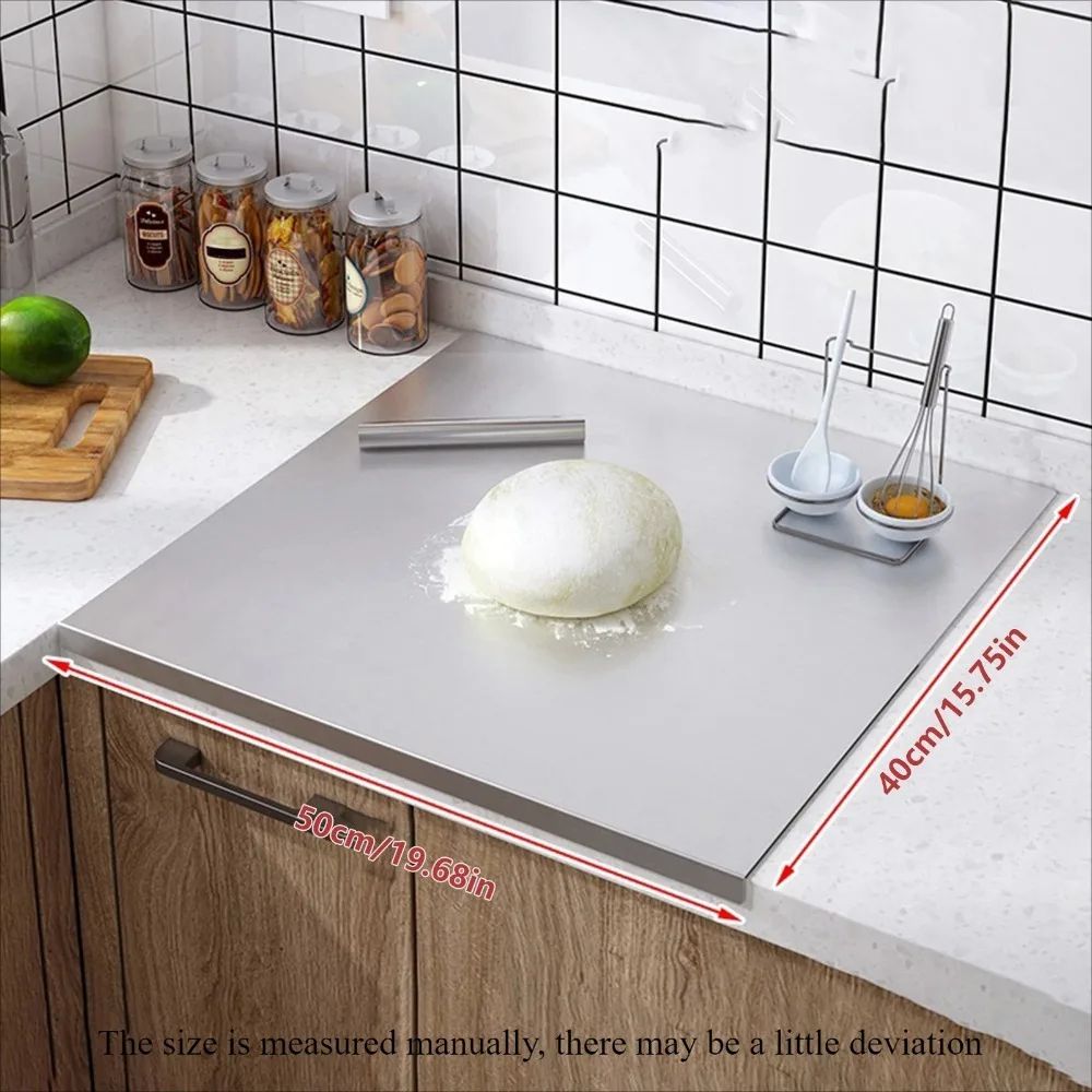 Stainless Steel Kitchen Cutting Board Pro  Hygienic Durable  NonSlip Food Prep Surface 1