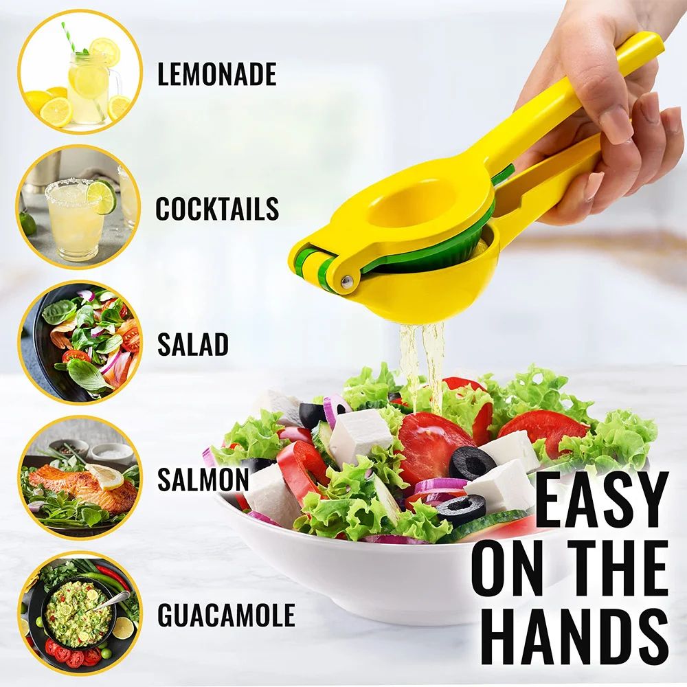 FreshPress Portable Citrus Juicer  Hand Press Orange  Lemon Squeezer 5
