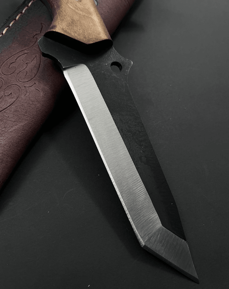buynow full tang outdoor skinner knife custom engraved