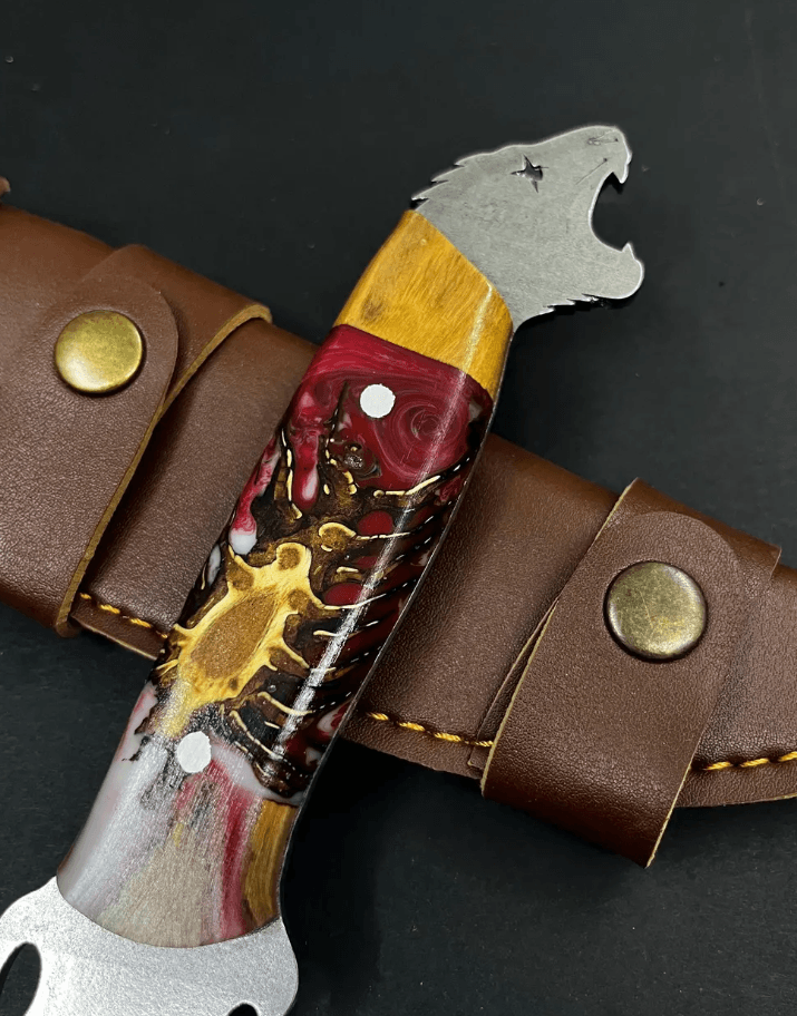 buynow stainless steel camping knife custom engraved