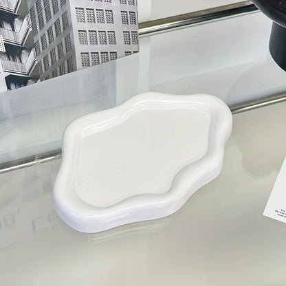 CloudShaped Jewelry Tray  Decorative Storage Plate For Earrings Bracelets  Necklaces Ideal Home Dec 7