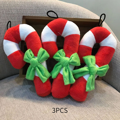 ExtraLarge Candy Cane Christmas Decorations  Giant Red  White Hanging Ornaments With Stocking Hook 1