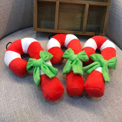 ExtraLarge Candy Cane Christmas Decorations  Giant Red  White Hanging Ornaments With Stocking Hook 2