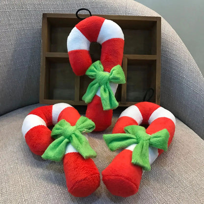 ExtraLarge Candy Cane Christmas Decorations  Giant Red  White Hanging Ornaments With Stocking Hook 3