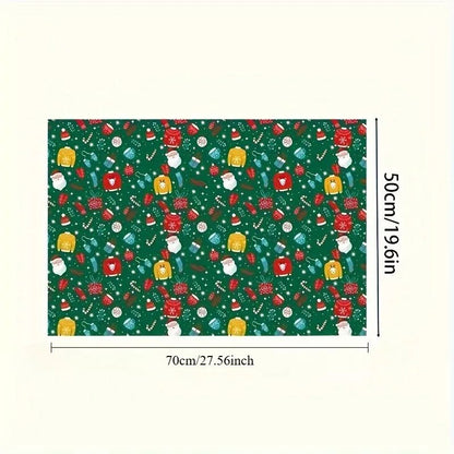 ExtraLong Christmas Wrapping Paper Sheets  70 49 Cm Gift Wrap Sets For Holiday Gifts  Party Decorat 1
