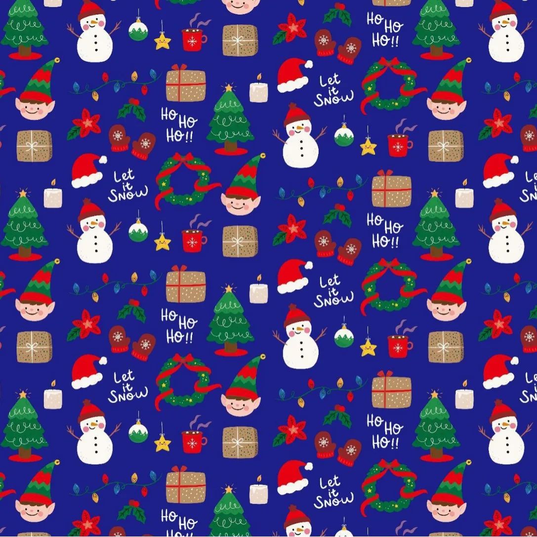 ExtraLong Christmas Wrapping Paper Sheets  70 49 Cm Gift Wrap Sets For Holiday Gifts  Party Decorat 8