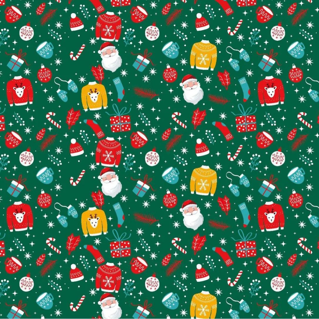 ExtraLong Christmas Wrapping Paper Sheets  70 49 Cm Gift Wrap Sets For Holiday Gifts  Party Decorat 11