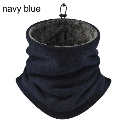Men Thermal Neck Gaiter  Heavyweight Windproof Face Mask With Soft Fleece Lining  Breathable Knit 1 9