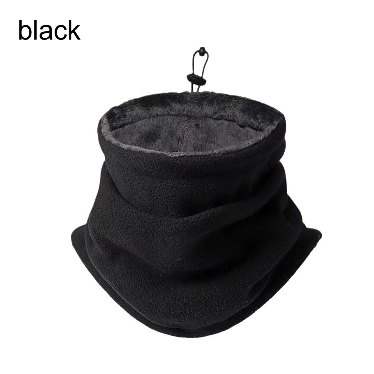 Men Thermal Neck Gaiter  Heavyweight Windproof Face Mask With Soft Fleece Lining  Breathable Knit 1 10