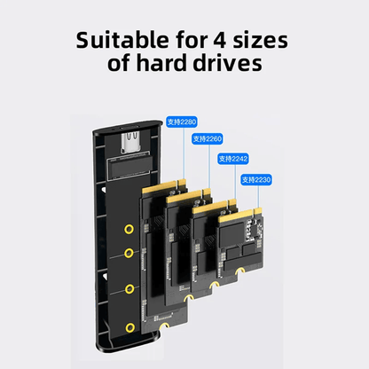CoolFlow M2 Nvme Ssd Enclosure
