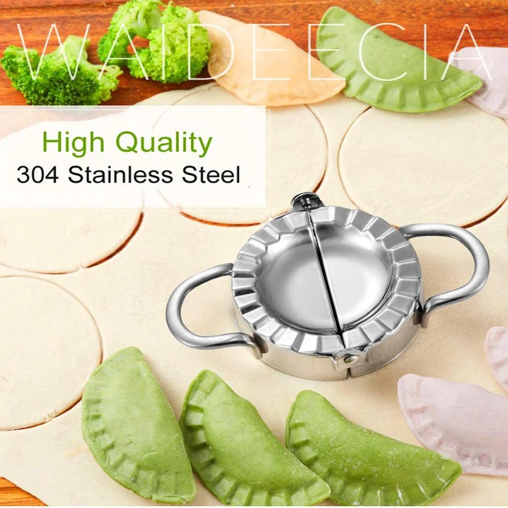 Professional 5Piece Stainless Steel Dumpling  Empanada Maker Set 3