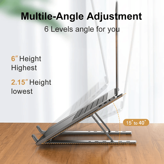 AluLift Adjustable Laptop Stand 3