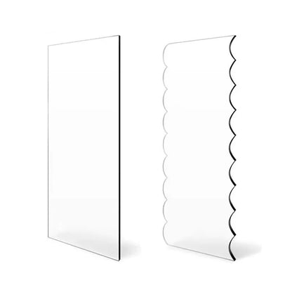 PrecisionStack Acrylic Cake Disc Set  SmoothEdge Boards For Flawless Ganaching  Layering 11