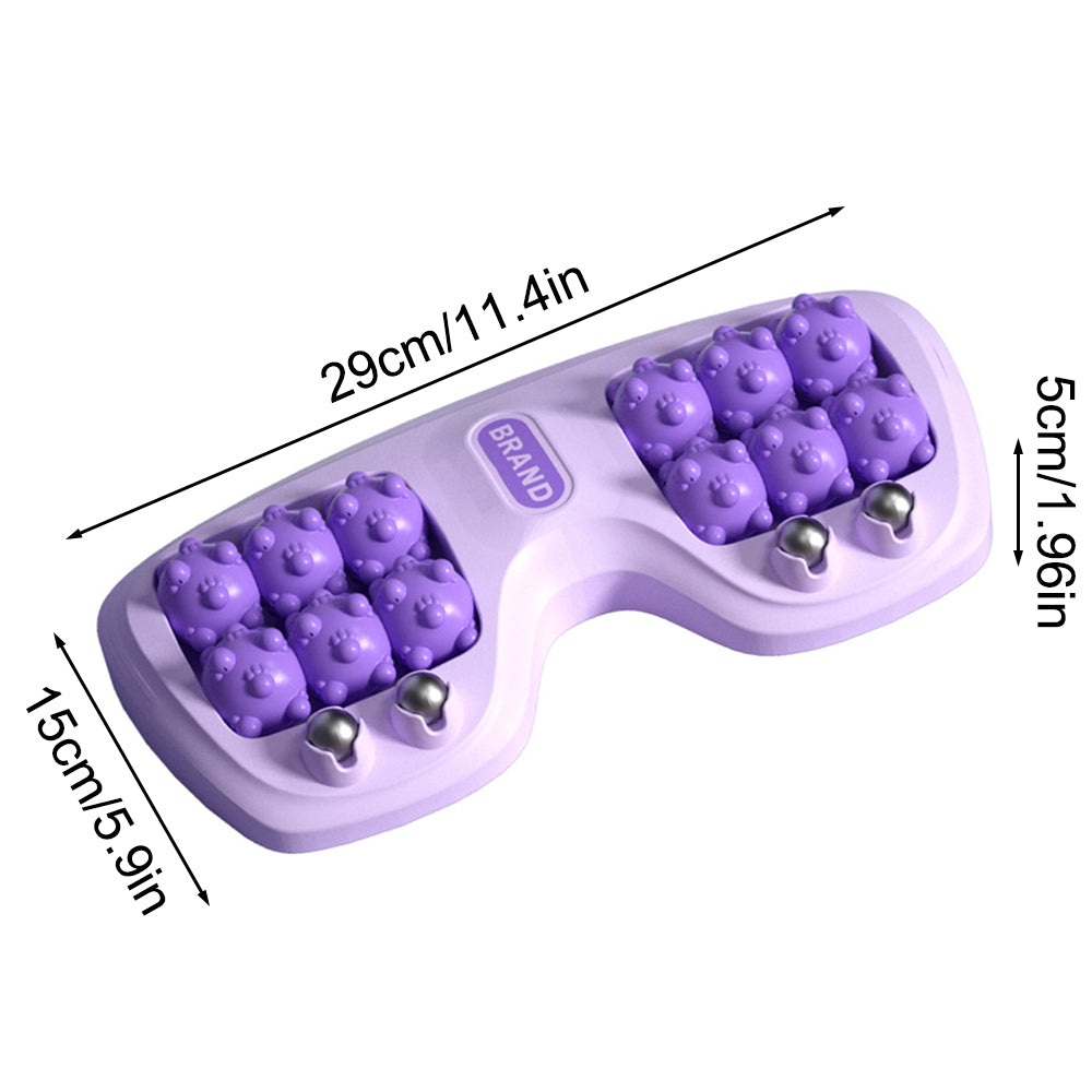 Magnetic Bead Roller Foot Roller Massager Foot Therapy Rubbing MultiPoint Foot Massage Tri Color 3
