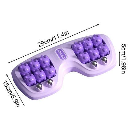 Magnetic Bead Roller Foot Roller Massager Foot Therapy Rubbing MultiPoint Foot Massage Tri Color 3